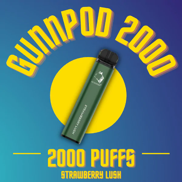 Gunnpod 2000 Strawberry Lush