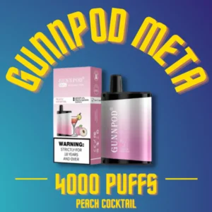 Gunnpod Meta Peach Cocktail