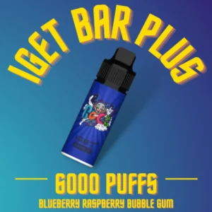 IGET Bar Plus Blueberry Raspberry Bubblegum Kit