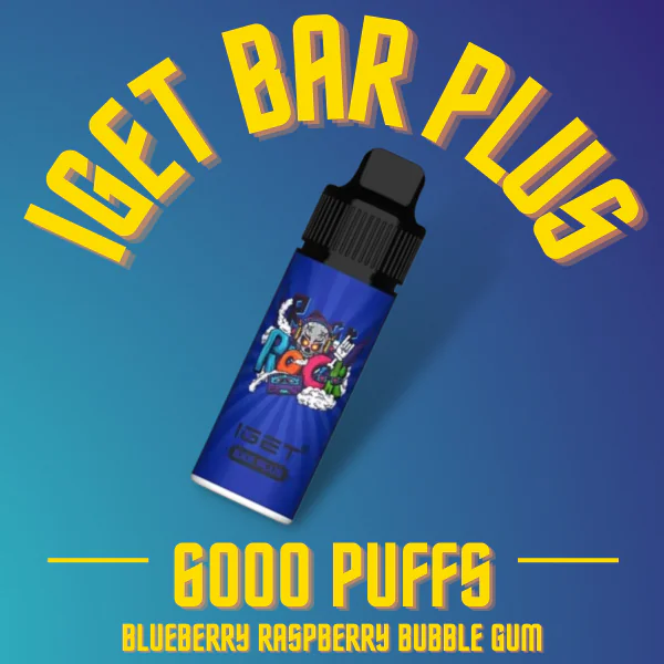 IGET Bar Plus Blueberry Raspberry Bubblegum Kit