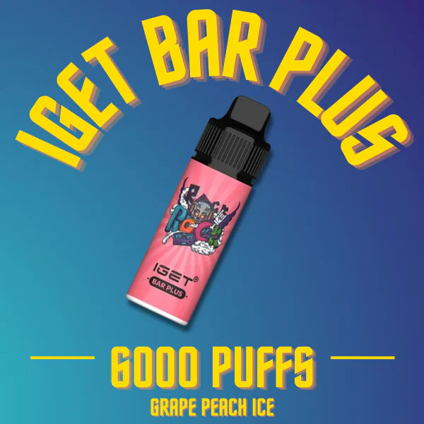IGET Bar Plus Grape Peach Ice Kit