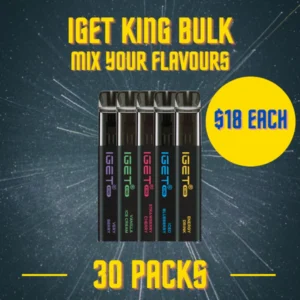 IGET King Wholesale 30 Packs