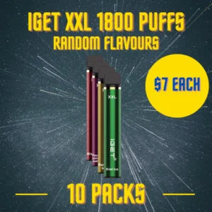 IGET XXL 10 Packs (Random Flavours)